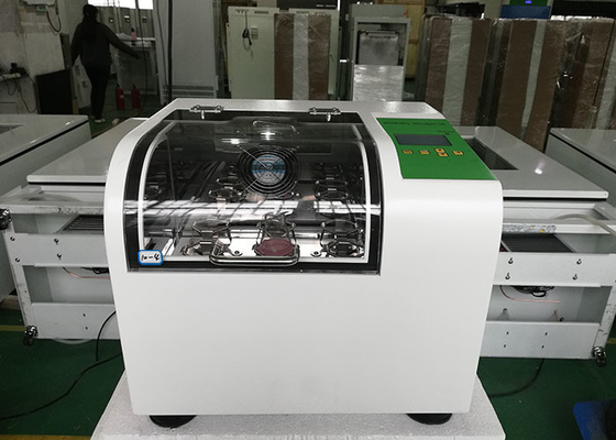 Funcionamiento orbital tablero del establo del dispositivo del laboratorio de la incubadora de la coctelera del CE 20-300rpm