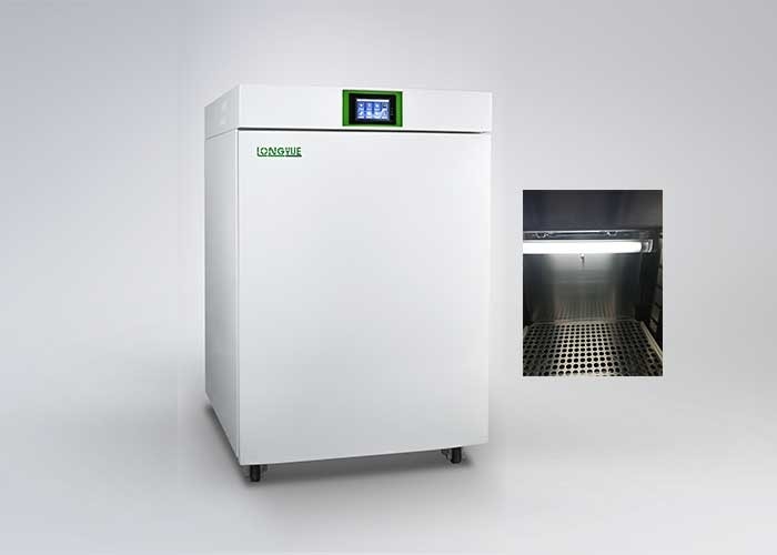 Gama del CO2 de la caja el 0~20% del cultivo celular de la incubadora del dióxido de carbono de la pantalla LCD táctil